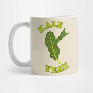 Kale Yeah ))(( Vegetable Vegetarian Vegan Kind-a-Style Mug